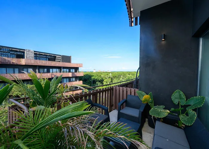Apartment Luxury At Amira District Rooftop Infinity Tulum